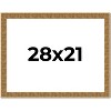 PosterPalooza | Sculpted Black Picture Frame - UV Acrylic, Backing Board, Hanging Hardware Included - 2 of 4