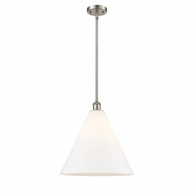 Berkshire - 1 Light Pendant In Industrial Style-16.75 Inches Tall and 16 Inches Wide