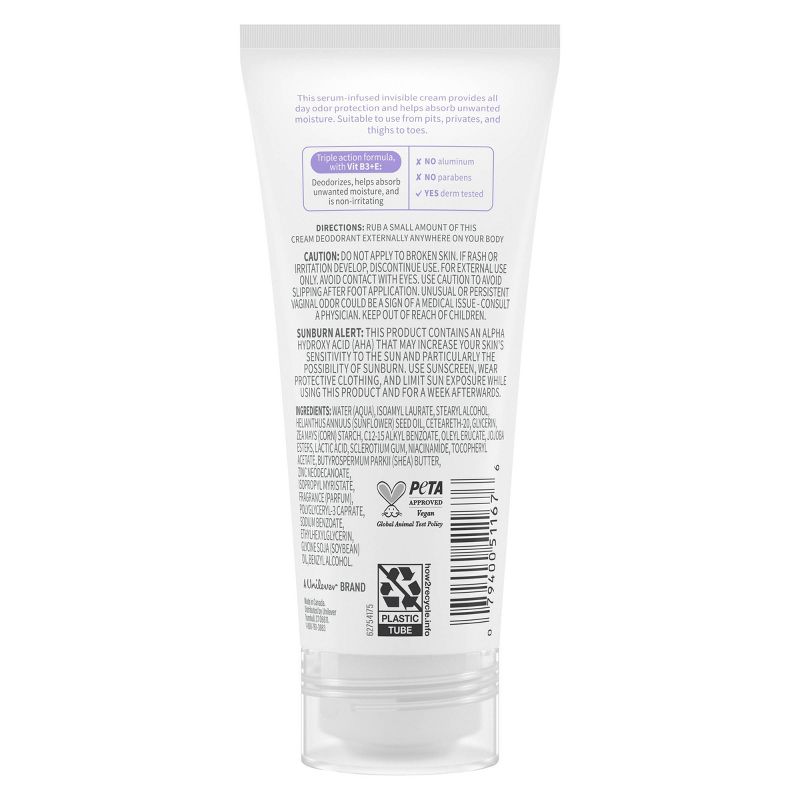 Dove Beauty Coconut &#38; Vanilla Whole Body Deodorant Cream - 2.5 fl oz, 4 of 9