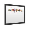Dry Erase Marker Board with Printed Artwork - Wendy Russell 'Large Bird Menagerie Ii' White Board - 2 of 4