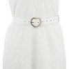 INSPIRE CHIC Women's Solid Color Heart-Shaped Buckle with Beads Belts - 4 of 4