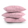 Deny Designs Daily Regina Designs New York City Minimal Line Pink Indoor Throw Pillow - 4 of 4