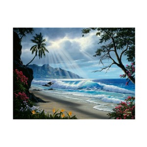 Trademark Fine Art -Anthony Casay 'Waves Under Clouds 2' Canvas Art - 1 of 4