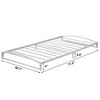 Coolmee Low Bed Frame Twin/Full/Queen/King Size, 6 Inch Heavy Duty Metal Platform Bed Frame with Arch Design, Strong Bearing Capacity - 2 of 4