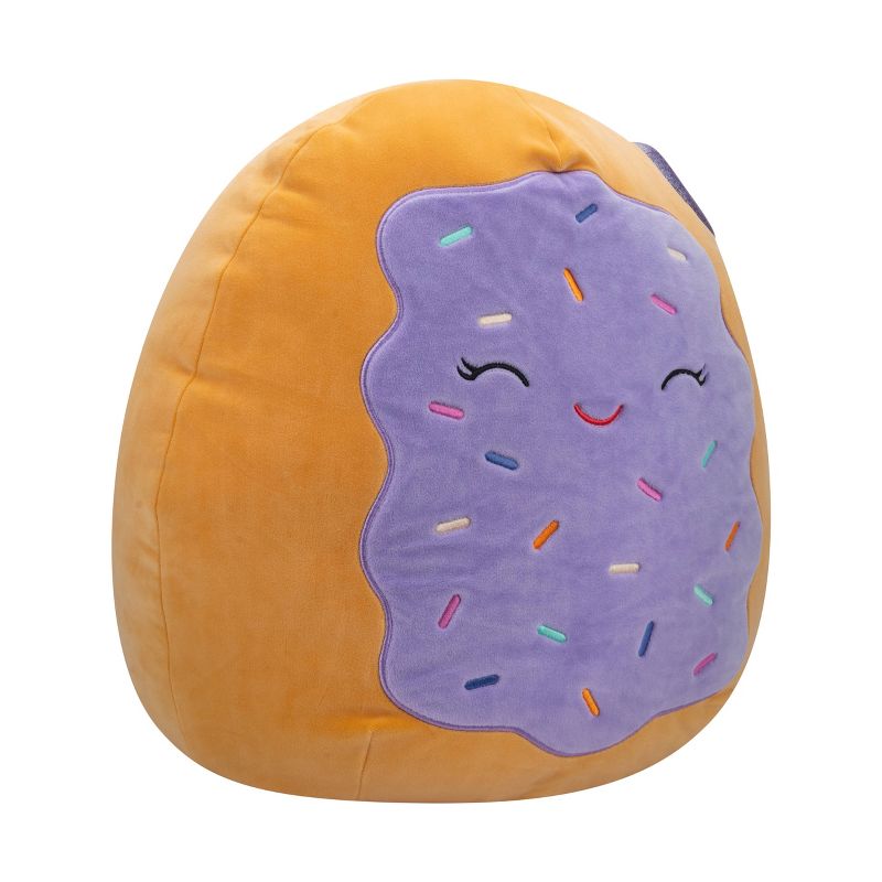 Squishmallows 16&#34; Purple Toaster Pastry with Sprinkles Large Plush, 4 of 11