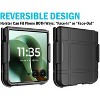 Nakedcellphone Combo for Motorola RAZR ULTRA 2025 Flip Phone - Slim Case and Belt Clip Holster - 4 of 4