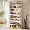 Hommoo Tall Shoe Rack with Mirror Design - 2 of 4