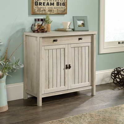 Chalked Chestnut Adjustable Shelving Office Cabinet