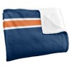 Carroll University Primary Logo Silky Touch Blanket White 50x60 - 3 of 4