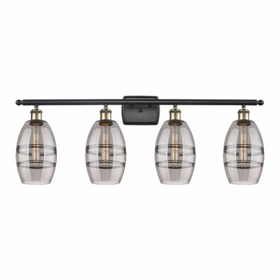 Vaz - 4 Light Bath Vanity In Industrial Style-9.13 Inches Tall and 35.88 Inches Wide