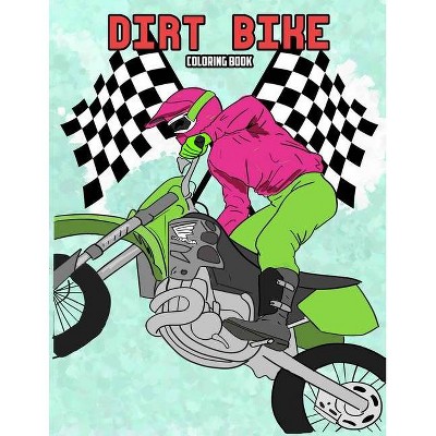 Dirt Bike Coloring Book - by  Osam Colors (Paperback)