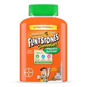 The Flintstones Gummies Plus Immunity Support - Assorted Fruit Flavor -  150ct - 1 of 4