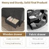 6 Dresser for Bedroom, 47" Wide Drawer Dresser with Storage Freestanding, Wooden Closet Storage Chest for Living Room, Bedroom, Entryway - 4 of 4