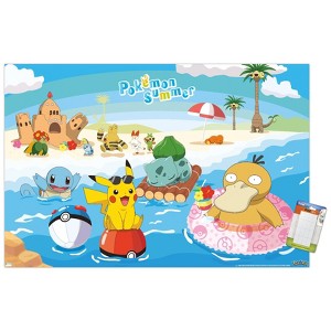 Trends International Pokémon - Summer Unframed Wall Poster Prints - 1 of 4