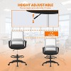 BestMassage Drafting Chair Tall Office Chair with Adjustable Foot Ring - 3 of 4