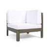 Runessay White, armchair, single armchair, corner chair - 3 of 4