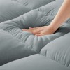 Peace Nest 4-inch Thickness Down Alternative Fitted Mattress Topper with Soft Cover - 4 of 4