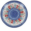 Blue Rose Polish Pottery Ceramika Artystyczna Dessert Plate - 2 of 3