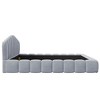 NicBex Queen Size Velvet Upholstered Bed Frame with Shell-Shaped Headboard for Adults,Boys,Girls - 4 of 4