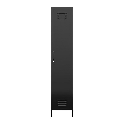 RealRooms Shadwick Single Metal Locker Storage Cabinet