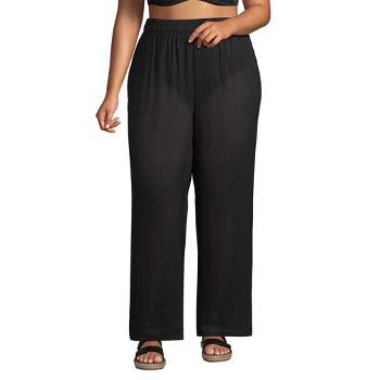 Lands' End Women's Petite Chlorine Resistant High Waisted Modest Swim  Leggings With Upf 50 - X-small - Black : Target