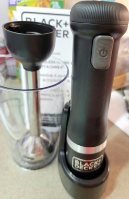 Black & Decker Bckm1011k10 Kitchen Wand Cordless Immersion Blender : Target