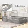 Floor Bed, with Super High Security Barrier, Children's Floor Bed Frame - 3 of 4