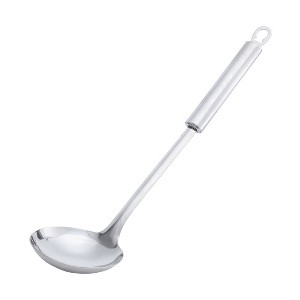 Unique Bargains Cooking Durable Kitchen Stainless Steel Soup Ladle 11 Inch Silver Tone 1 Pc - 1 of 4