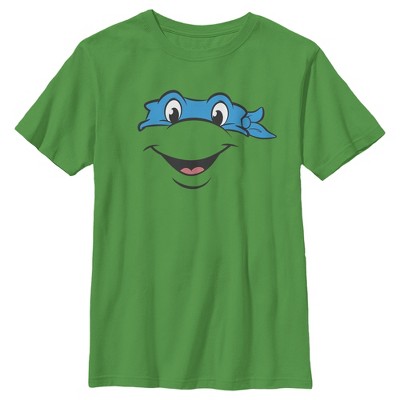 Boy's Teenage Mutant Ninja Turtles Leonardo Face T-Shirt