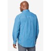 KingSize Men's Big & Tall Long Sleeve Wrinkle Free Sport Shirt - image 3 of 4