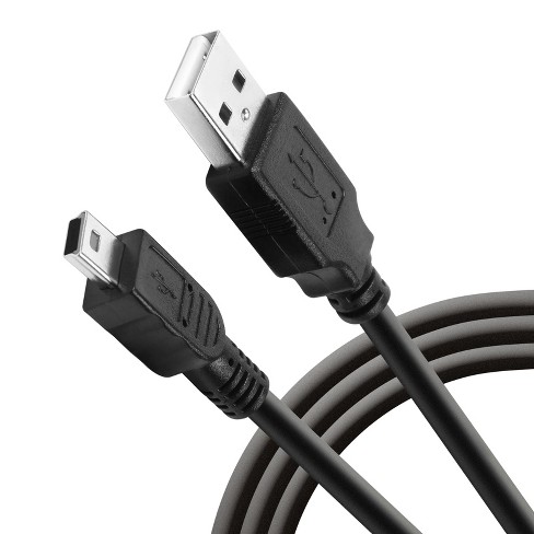 Insten Usb 2.0 Cable, Type A To Mini 5-pin Type B, 10 Feet / 3