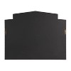 Kate & Laurel All Things Decor 32"x25" Dietrich Wall Mirror Black - 3 of 4