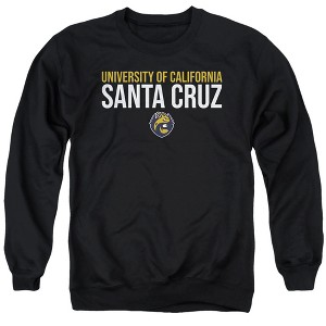 University of California-Santa Cruz Official Stacked Adult Crewneck Sweatshirt - 1 of 4