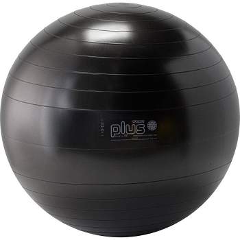 Gymnic Ball Plus 65 Fitness Exercise and Therapy Ball - Black