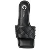 Journee Collection Womens Cassay Tru Comfort Foam Slide Low Block Heel Sandals Black 6 - 4 of 4