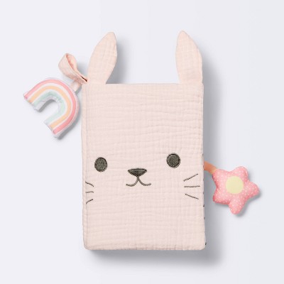 Image of Plush Photo Book - Cloud Island™ Pink Bunny