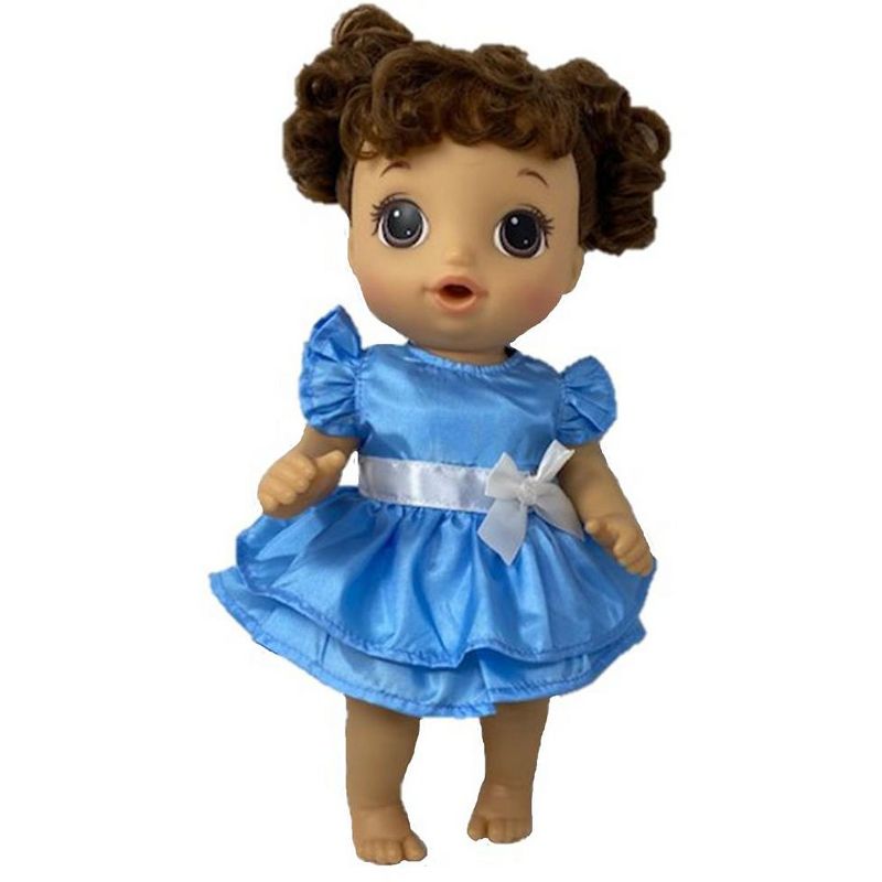 Doll Clothes Superstore Ruffle Dress For Some Baby Alive And Little Baby Dolls, 4 of 8