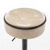 CAVINAS 28"-36.2"Upholstered Counter Height Barstool,Set of 2,Swivel Bar Stools with Adjustable Seat Height,360°Storage Stools for Kitchen - 2 of 3