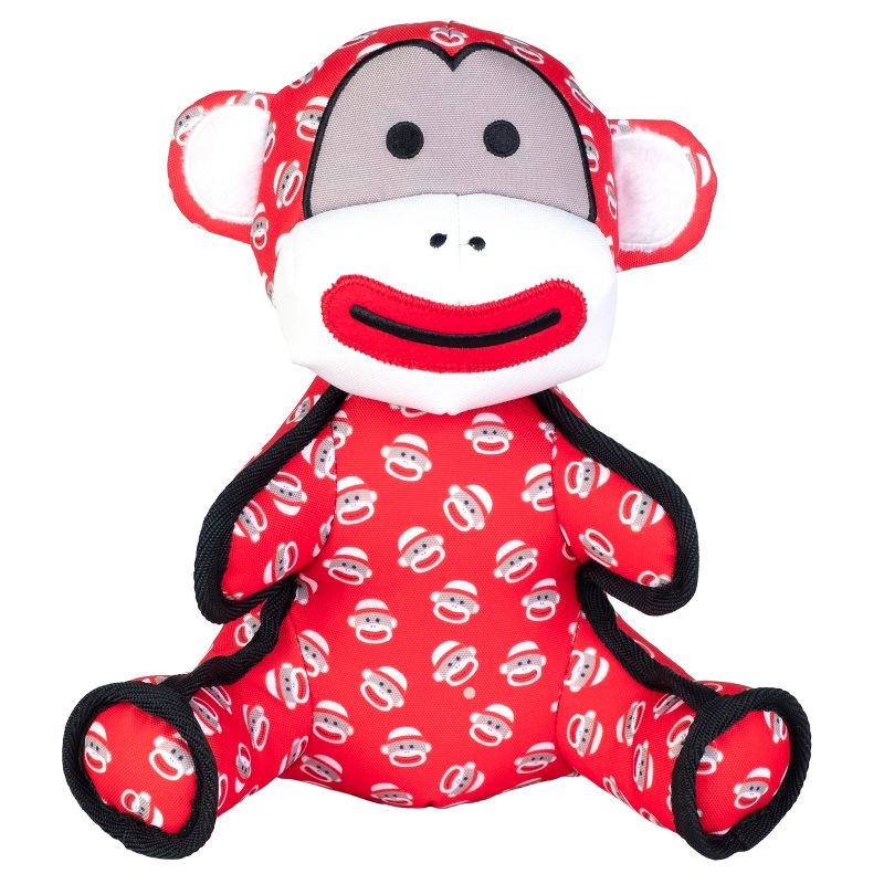 The Worthy Dog Tough Sock Monkey Toy, 1 of 4