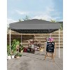 COZONY Pop Up Beach Canopy, Instant Setup Outdoor Sun Shade with Adjustable Height & Carrying Bag - 3 of 4