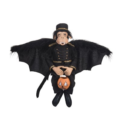 Gallerie II Macbeth Monkey Art Doll Halloween Joe Spencer Gathered Traditions Art Doll