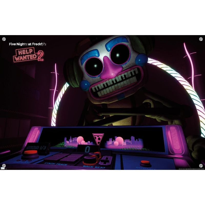 Trends International Five Nights at Freddy's: Help Wanted 2 - DJ Music Man Unframed Wall Poster Prints, 4 of 7