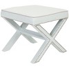 Palmer Ottoman with Nail Heads  - Safavieh - 2 of 3