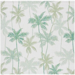 Courtyard CY8354 UV & Stain Resistant Non-Shedding Power Loomed Indoor/Outdoor Rugs - Safavieh - 1 of 4