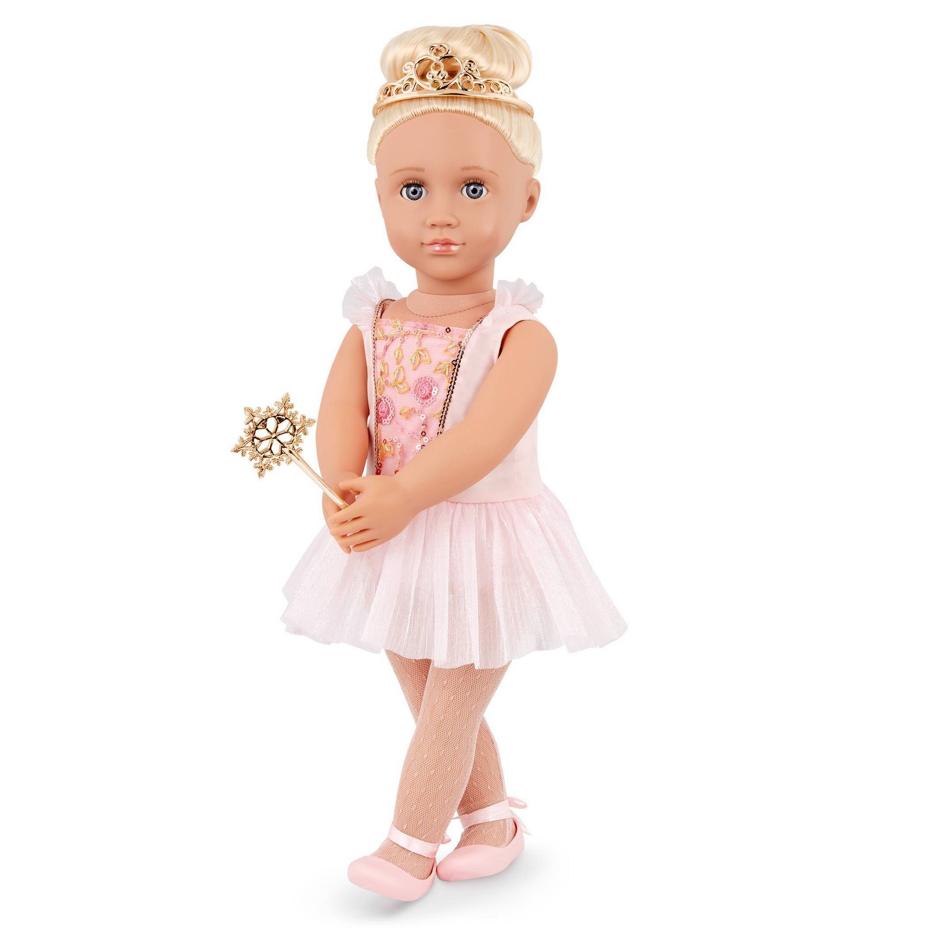 Our Generation Lalia 18" Sugar Plum Fairy Doll Tiara & Wand Accessories