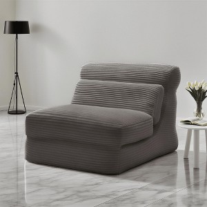 MAYEERTY 3-in-1 Sofa Bed - Corduroy, Quick Setup, Lumbar Support, Compact Space Friendly - 1 of 4