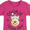 Girls' - Winnie the Pooh - Christmas Cookie Testing Crew Fitted Short Sleeve Graphic T-Shirt - image 2 of 4