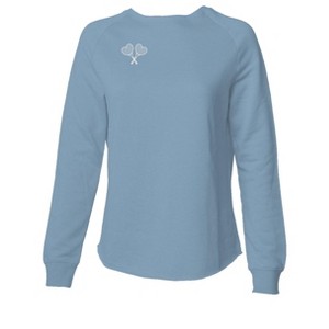 Love All Tennis Womens Courtney Lightweight Wash Sweatshirt - 1 of 3