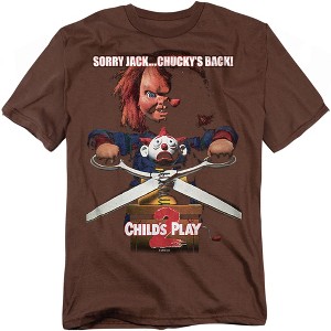 Childs Play 2 Chuckys Back Adult T-Shirt - 1 of 4