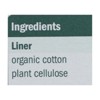 Natracare Organic Cotton Panty Liners Tanga - 30 ct - 4 of 4